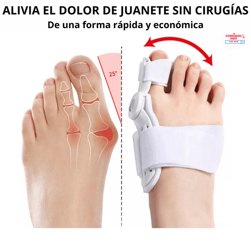 CORRECTOR DE JUANETE-ALIVIA EL DOLOR