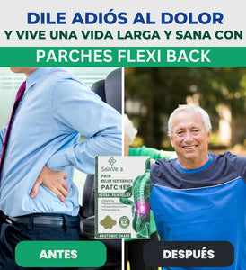 PARCHES FLEXI BACK (x10)-ALIVIA EL DOLOR LUMBAR