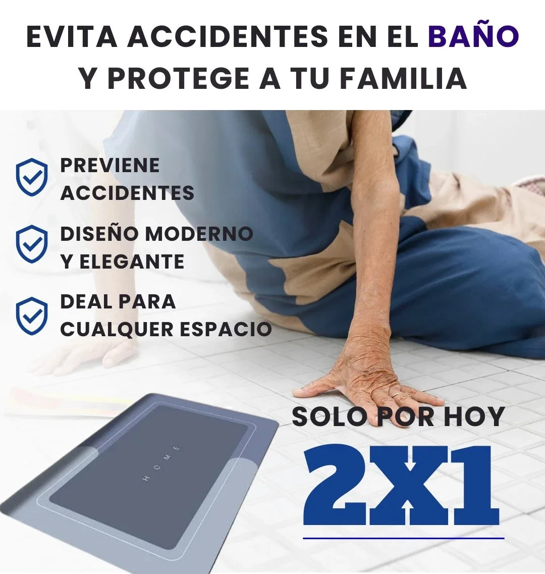 SAFE BATH PAGA 1 LLEVA 2 (2X1)
