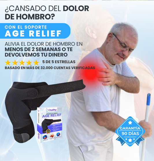 AGE RELIEF-HOMBRERA DE COMPRESIÓN