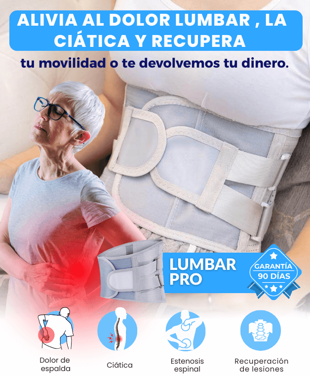 CINTURÓN  LUMBAR PRO