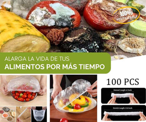 FreshBags™ (Kit x 100)-BOLSAS DE CONSERVACIÓN DE ALIMENTOS